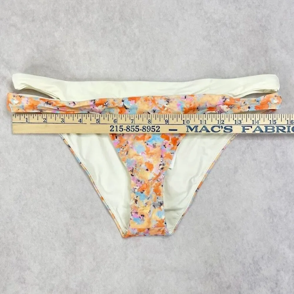 prAna Sugar Shore Bikini Bottom Impressions Womens M ** $5 CLEARANCE ** FINAL PR